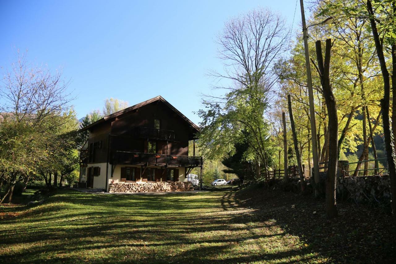 Appartamento Le Grand Saule Aston Esterno foto